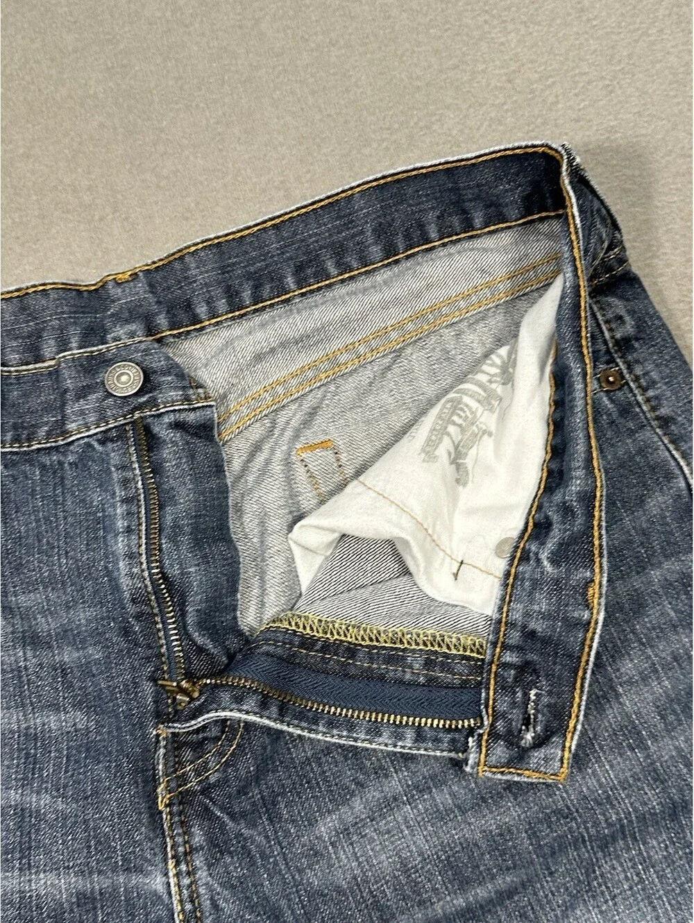 Levis 527 Bootcut Jeans Mens 34x30 Medium Wash Denim Classic Fit Waterless
